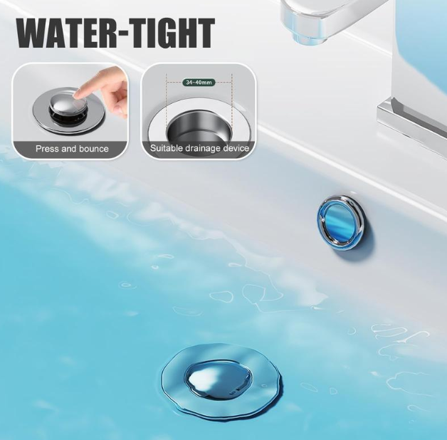 FLOWFREE™ Bathroom Sink Stopper