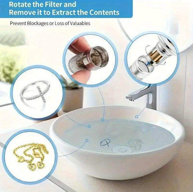 FLOWFREE™ Bathroom Sink Stopper